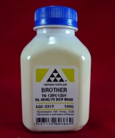 (AQC-231Y) Совместимый Тонер Brother TN 130Y/135Y HL 4040/50/70/DCP 9040 Yellow (фл. 100г) (AQC) фас (AQC-231Y) Совместимый Тонер Brother TN 130Y/135Y HL 4040/50/70/DCP 9040 Yellow (фл. 100г) (AQC) фас