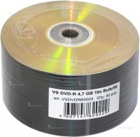 (VSDVDRB5003) Диск DVD-R VS 4.7 Gb, 16x, Bulk (50), (50/600) (20229) (VSDVDRB5003) Диск DVD-R VS 4.7 Gb, 16x, Bulk (50), (50/600) (20229)