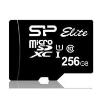 (SP256GBSTXBU1V10) Флеш карта microSD 256GB Silicon Power Elite microSDXC Class 10 UHS-I