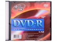 (VSDVDRSL501) Диск DVD-R VS 4.7 Gb, 16x, Slim Case (5), (5/200) (20397) (VSDVDRSL501) Диск DVD-R VS 4.7 Gb, 16x, Slim Case (5), (5/200) (20397)