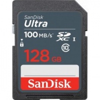 (SDSDUNR-128G-GN3IN) Флеш карта SD 128GB SanDisk SDXC Class 10 UHS-I U1 Ultra 100MB/s