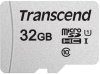(TS32GUSD300S) Флеш карта microSD 32GB Transcend microSDHC Class 10 UHS-1 U1, (без адаптера), TLC (TS32GUSD300S) Флеш карта microSD 32GB Transcend microSDHC Class 10 UHS-1 U1, (без адаптера), TLC