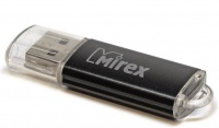 (13600-FMUUND16) Флеш накопитель 16GB Mirex Unit, USB 2.0, Черный