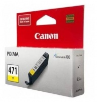 (0403C001) Картридж Canon CLI-471 Y желтый (CLI-471 Y) (0403C001) Картридж Canon CLI-471 Y желтый (CLI-471 Y)