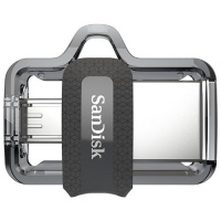 (SDDD3-016G-G46) Флеш накопитель 16GB SanDisk Ultra Android Dual Drive OTG, m3.0/USB 3.0, Black