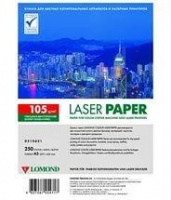 (0310631) Фотобумага LOMOND Двухсторонняя Глянцевая, для лазерной печати, 105 г/м2, А3/250л.