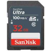 (SDSDUNR-032G-GN3IN) Флеш карта SD 32GB SanDisk SDHC Class 10 UHS-I U1 Ultra 100MB/s (SDSDUNR-032G-GN3IN) Флеш карта SD 32GB SanDisk SDHC Class 10 UHS-I U1 Ultra 100MB/s