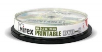 (UL130028A1L) Диск DVD-R Mirex 4.7 Gb, 16x, Cake Box (10), Ink Printable (10/300) (204589)
