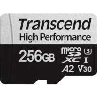 (TS256GUSD330S) Флеш карта microSD 256GB Transcend microSDXC Class 10, UHS-I U3, V30, A2 R/W - 100/ (TS256GUSD330S) Флеш карта microSD 256GB Transcend microSDXC Class 10, UHS-I U3, V30, A2 R/W - 100/