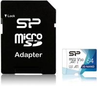 (SP064GBSTXDV3V20) Флеш карта microSD 64GB Silicon Power Superior A1 microSDXC Class 10 UHS-I U3 100 (SP064GBSTXDV3V20) Флеш карта microSD 64GB Silicon Power Superior A1 microSDXC Class 10 UHS-I U3 100
