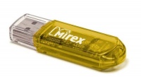 (13600-FMUYEL04) Флеш накопитель 4GB Mirex Elf, USB 2.0, Желтый