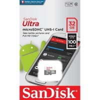 (SDSQUNR-032G-GN3MN) Флеш карта microSD 32GB SanDisk microSDHC Class 10 Ultra UHS-I 100MB/s (SDSQUNR-032G-GN3MN) Флеш карта microSD 32GB SanDisk microSDHC Class 10 Ultra UHS-I 100MB/s