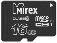 (13612-MCSUHS16) Флеш карта microSD 16GB Mirex microSDHC Class 10 UHS-I (13612-MCSUHS16) Флеш карта microSD 16GB Mirex microSDHC Class 10 UHS-I