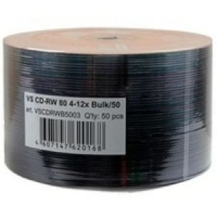 (VSCDRWB5003) Диск CD-RW VS 700 Mb, 12x, Bulk (50), (50/600) (20168)