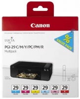(4873B005) Набор картриджей Canon PGI-29 C многоцветный, 6 картриджей (PGI-29 C MULTIPACK) (4873B005) Набор картриджей Canon PGI-29 C многоцветный, 6 картриджей (PGI-29 C MULTIPACK)
