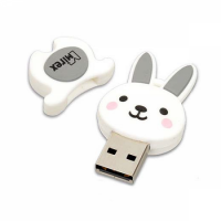 (13600-KIDRBG08) Флеш накопитель 8GB Mirex Rabbit, USB 2.0, Серый