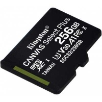 (SDCS2/256GBSP) Флеш карта microSD 256GB Kingston microSDXC Class 10 UHS-I U1 Canvas Select Plus 100
