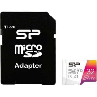 (SP032GBSTHBV1V20SP) Флеш карта microSD 32GB Silicon Power Elite A1 microSDHC Class 10 UHS-I U1 100 (SP032GBSTHBV1V20SP) Флеш карта microSD 32GB Silicon Power Elite A1 microSDHC Class 10 UHS-I U1 100