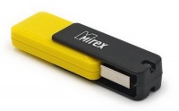 (13600-FMUCYL16) Флеш накопитель 16GB Mirex City, USB 2.0, Желтый