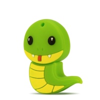 (13600-KIDSNG16) Флеш накопитель 16GB Mirex Snake, USB 2.0, Зеленый