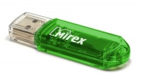 (13600-FMUGRE04) Флеш накопитель 4GB Mirex Elf, USB 2.0, Зеленый
