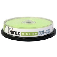 (UL130032A4L) Диск DVD-RW Mirex 4.7 Gb, 4x, Cake Box (10), (10/300) (202578) (UL130032A4L) Диск DVD-RW Mirex 4.7 Gb, 4x, Cake Box (10), (10/300) (202578)