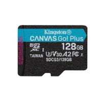 (SDCG3/128GBSP) Флеш карта microSD 128GB Kingston microSDXC Class 10 UHS-I U3 V30 Canvas Go Plus 70M