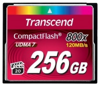 (TS256GCF800) Флеш карта CF 256GB Transcend, 800X
