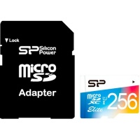 (SP256GBSTXBU1V21SP) Флеш карта microSD 256GB Silicon Power Elite microSDHC Class 10 UHS-I (SD адапт (SP256GBSTXBU1V21SP) Флеш карта microSD 256GB Silicon Power Elite microSDHC Class 10 UHS-I (SD адапт